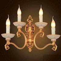 Бронзовое бра Lampa LHW-417/4 фото