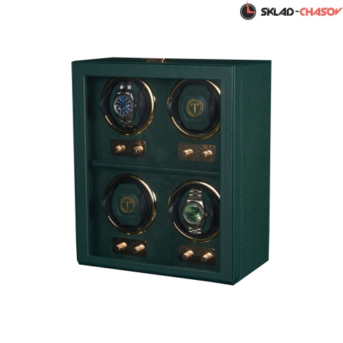 Шкатулка для автоподзавода 4-х часов Badge 04MGR фото