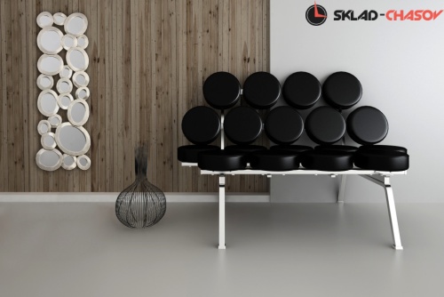 Настенное панно "Кольца с зеркалами" фото фото 4