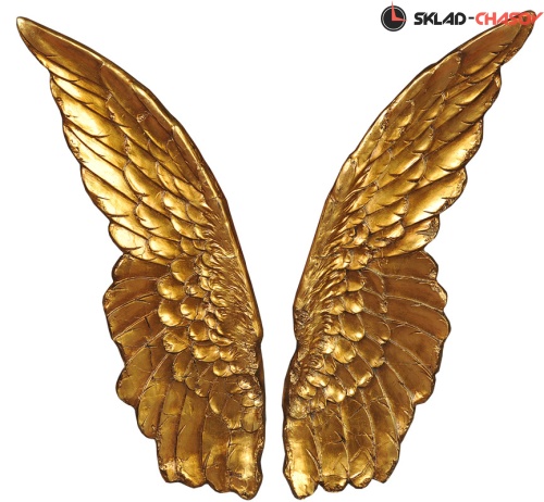 Настенное панно "Крылья золотые" фото