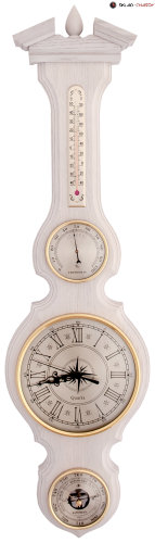 Бытовая метеостанция БМ-97, белая фото