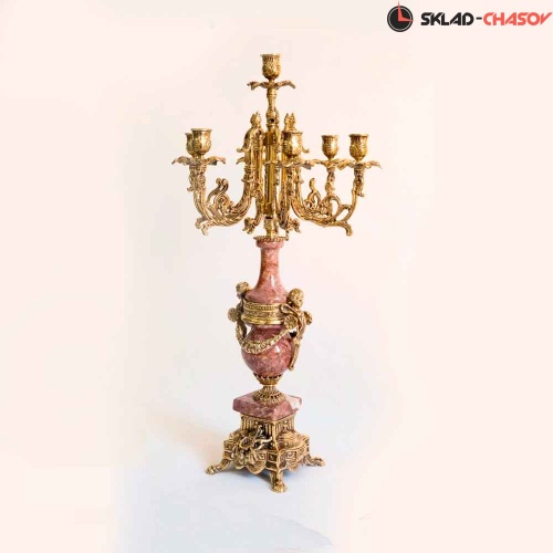 Бронзовый подсвечник RB Два Ангела C1610 фото