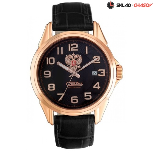 Механические с автоподзаводом Слава "Традиция" логотип Герб РФ 1613840/300-8215 фото фото 2