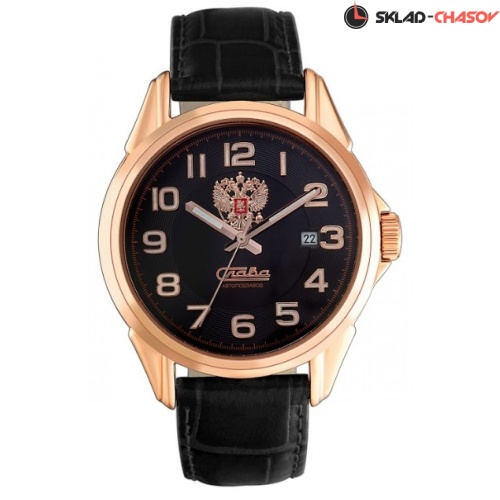 Механические с автоподзаводом Слава "Традиция" логотип Герб РФ 1613840/300-8215 фото фото 2