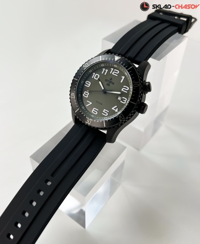 Часы "ШТУРМ" 75905095кк кварцевые на каучуковом ремне фото фото 4