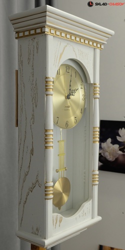 Настенные часы с маятником Columbus 2460 WH фото фото 3