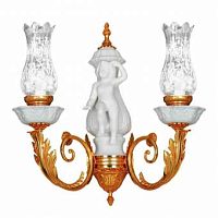 Бронзовое бра Mahdi W290/2R фото