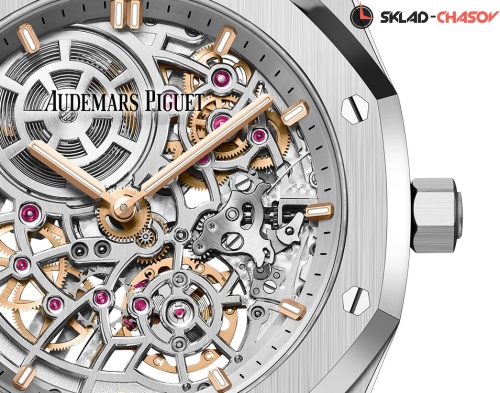 Часы Audemars Piguet Royal Oak Jumbo Extra-piatto Scheletrato фото фото 4