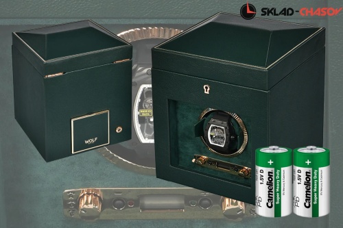 Шкатулка для автоподзавода 1-х часов Wolf 792141 фото фото 5