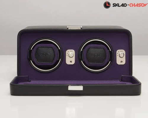 Шкатулка для автоподзавода 2-х часов Wolf 452603 фото фото 2