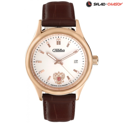 Механические с автоподзаводом Слава "Традиция" логотип Герб РФ 1853009/300-8215 фото фото 2