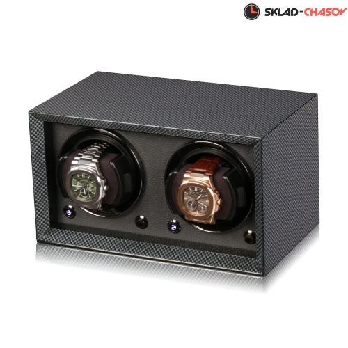 Шкатулка для автоподзавода 2-x часов Petite 2cf-k фото