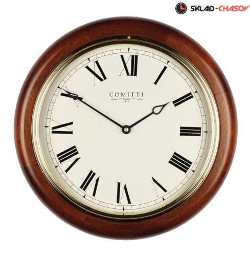 Часы настенные COMITTI The Plymouth Mahogany Quartz C3042Q фото