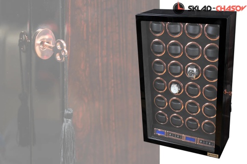 Шкатулка для автоподзавода 24-х часов Vector 24L фото фото 2