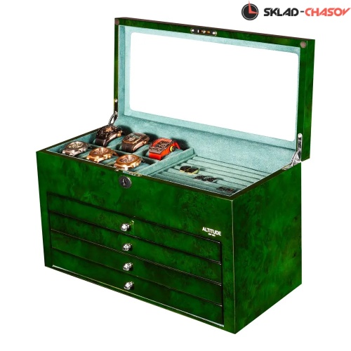 Шкатулка для украшений и 6-ти часов Altitude G014VGRF фото фото 2