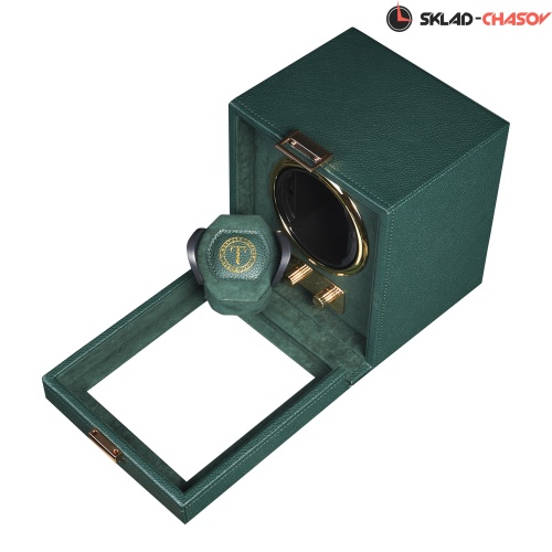 Шкатулка для автоподзавода 1-х часов Badge 01MGR фото фото 3
