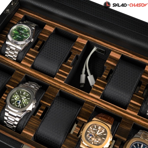 Шкатулка для хранения 10-ти часов Wolf 477556 фото фото 6