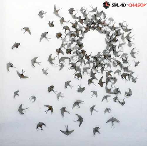Панно из металла "Ласточки" фото фото 3