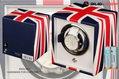 Шкатулка для автоподзавода 1-х часов Wolf 462404 фото фото 6