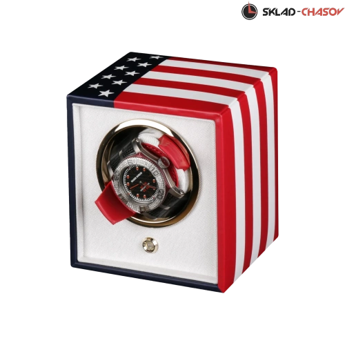 Шкатулка для автоподзавода 1-х часов Wolf 462304 фото