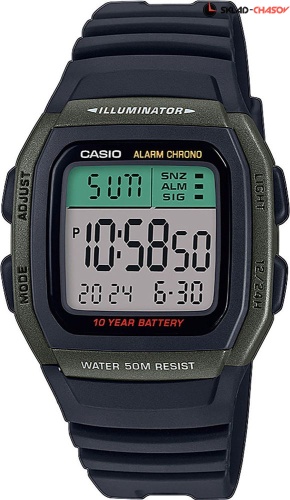 Casio Standart Digital W-96H-3AVEF фото