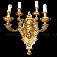 Бронзовое бра Mahdi Luster W210/2*2L фото