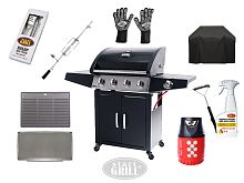 Комплект-стандарт: Газовый гриль Esprit-41B SG и инструменты фото