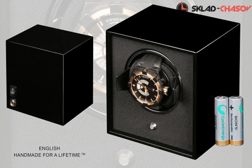 Шкатулка для автоподзавода 1-х часов Wolf 460470 фото фото 2