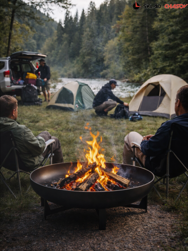 Костровая чаша Факел крест большой 80 фото фото 8