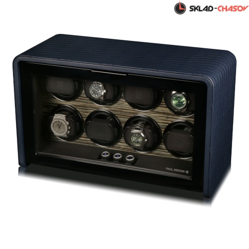 Шкатулка для автоподзавода 8 часов Classic8-LBU фото