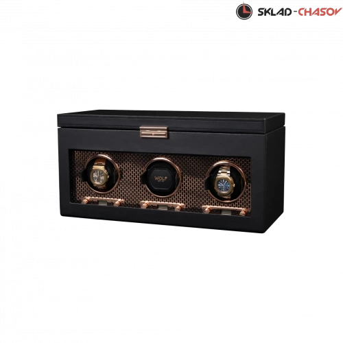 Шкатулка для автоподзавода 3-х часов Wolf 469416 фото