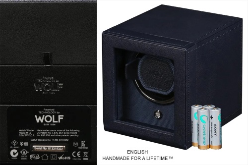 Шкатулка для автоподзавода 1-х часов Wolf 461117 фото фото 3
