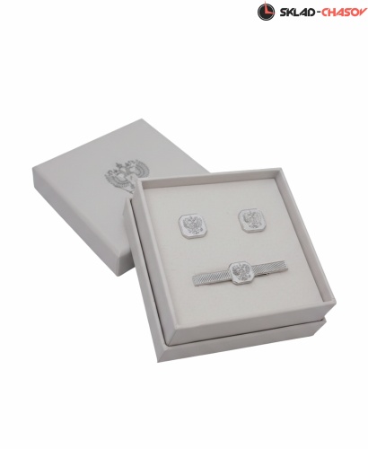 Запонки и Зажим для галстука "Президент" 54502-545002кк фото фото 2