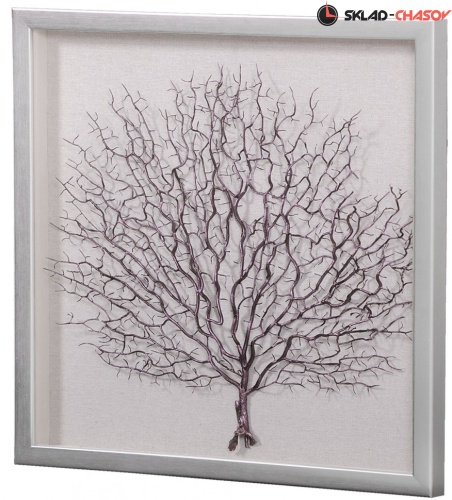 Панно "Кораллы 5" тёмная бронза фото фото 3