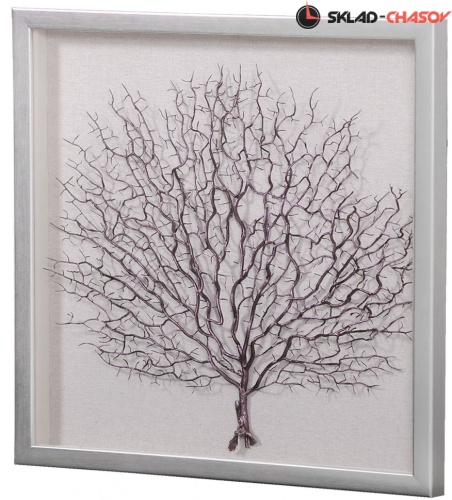 Панно "Кораллы 5" тёмная бронза фото фото 3