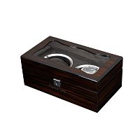 Шкатулка для хранения 2-х часов MELODY 02N фото