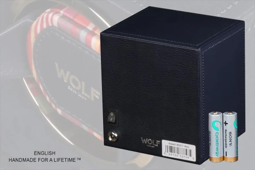 Шкатулка для автоподзавода 1-х часов Wolf 462217 фото фото 5