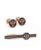 Запонки и Зажим для галстука "Президент" 55894-558094кк фото