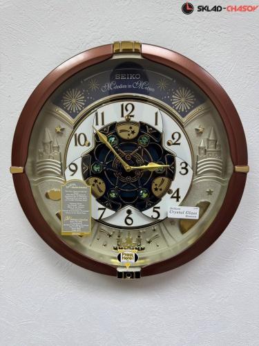 Часы настенные Seiko QXM378B фото фото 5