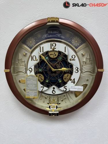 Часы настенные Seiko QXM378B фото фото 5