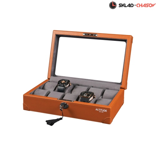 Шкатулка для хранения 10-ти часов 10BRGR-W фото фото 6