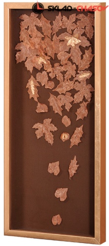 Панно медное "Листопад 2" фото фото 2