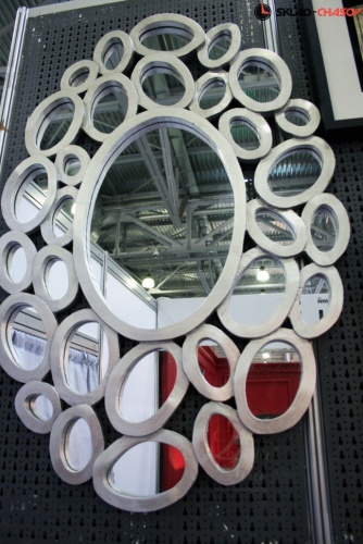 Панно настенное "Кольца с зеркалами - овал" фото фото 5