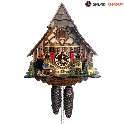 Часы механические с кукушкой SARS 46619/8-90 фото