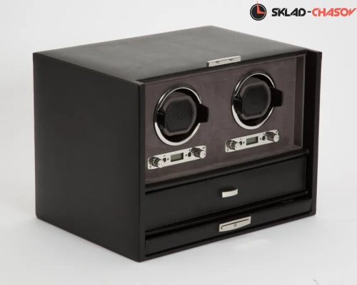 Шкатулка для автоподзавода 2-х часов Wolf 460702 фото фото 2