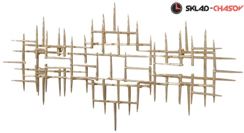 Панно металлическое рельефное "Векторы" фото фото 2