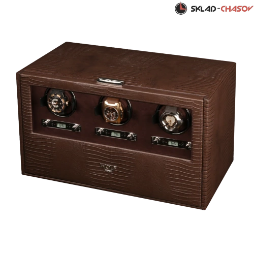 Шкатулка для автоподзавода 3-х часов Wolf 460895 фото