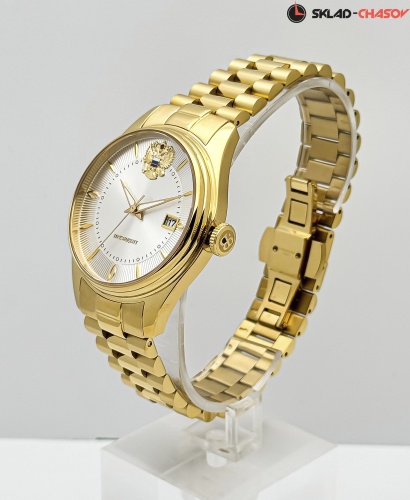 Часы "Президент" 86066860кк на браслете кварцевые фото фото 8