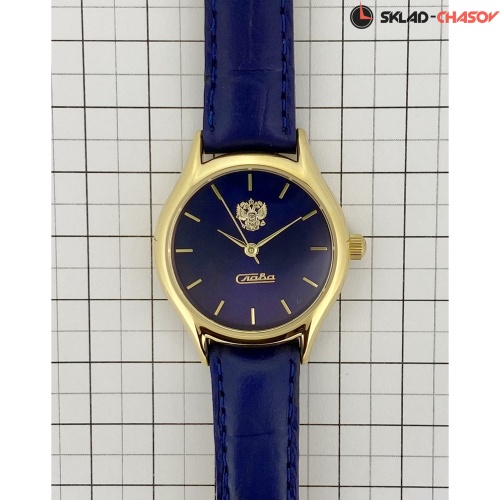 Кварцевые Слава "Патриот" логотип Герб РФ 1129115/2035 фото фото 3