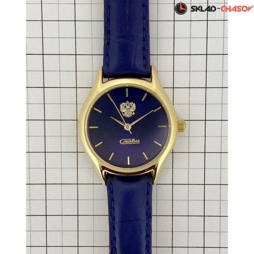 Кварцевые Слава "Патриот" логотип Герб РФ 1129115/2035 фото фото 3